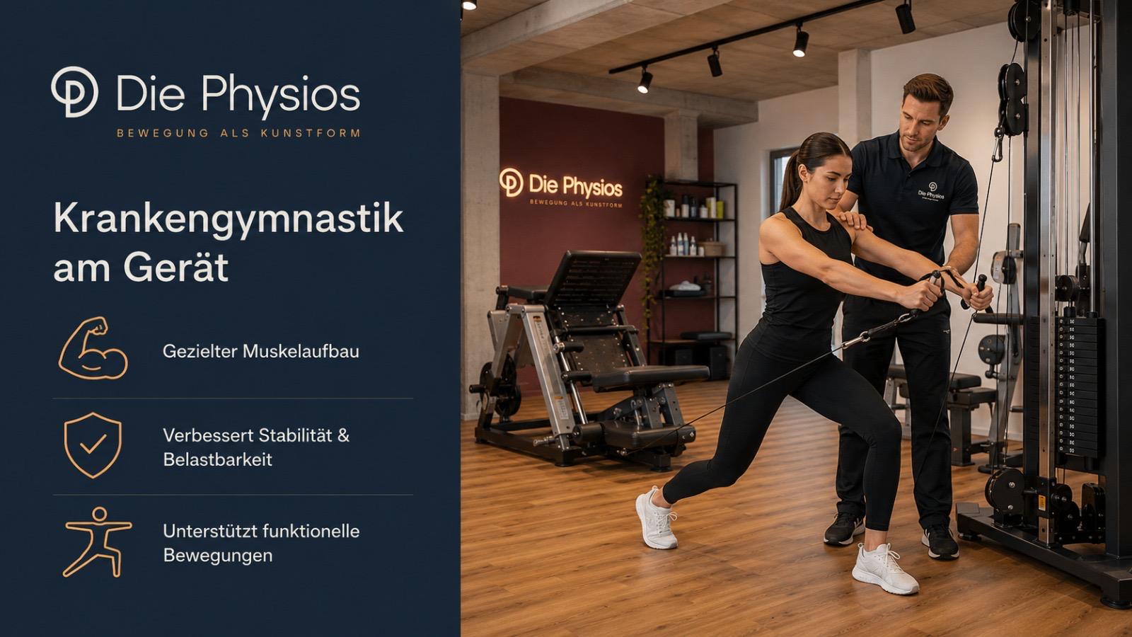 Krankengymnastik am Gerät